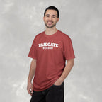 Tailgate Season, Football Game Day Unisex Comfort Colors Tee for Men and Women