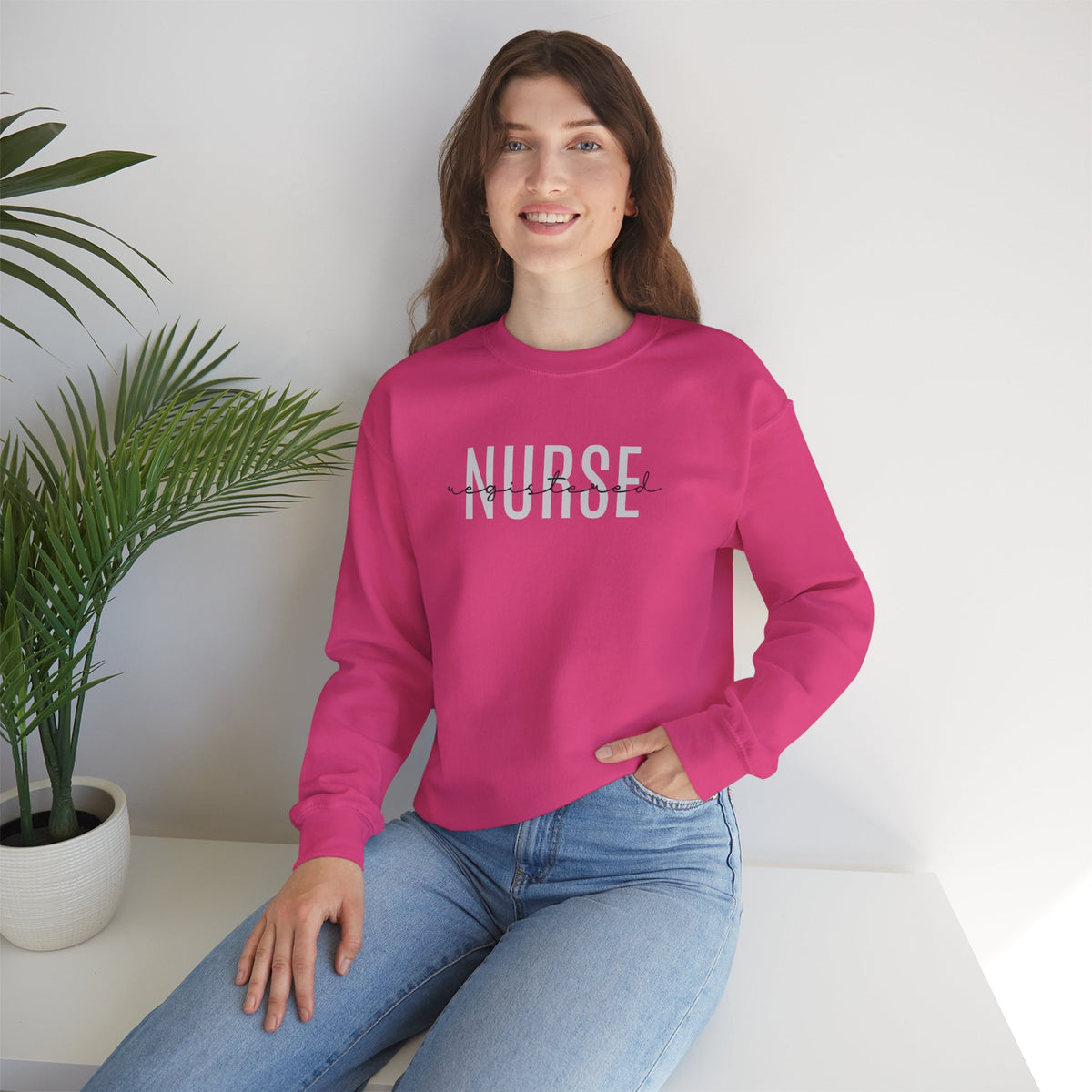 Registered Nurse Gildan Unisex Heavy Blend™ Crewneck Sweatshirt