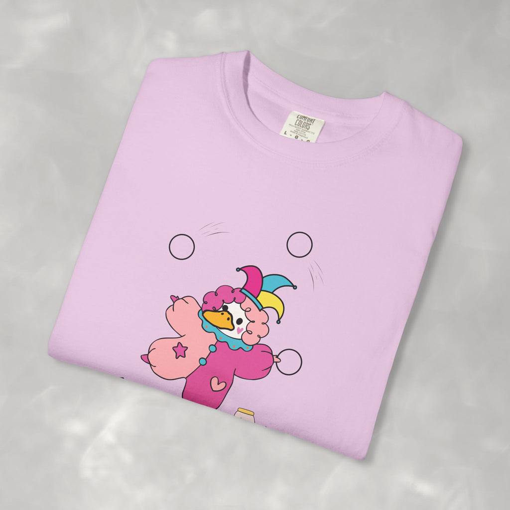 Juggling Goose, Questionable Concepts Comfort Colors Tee