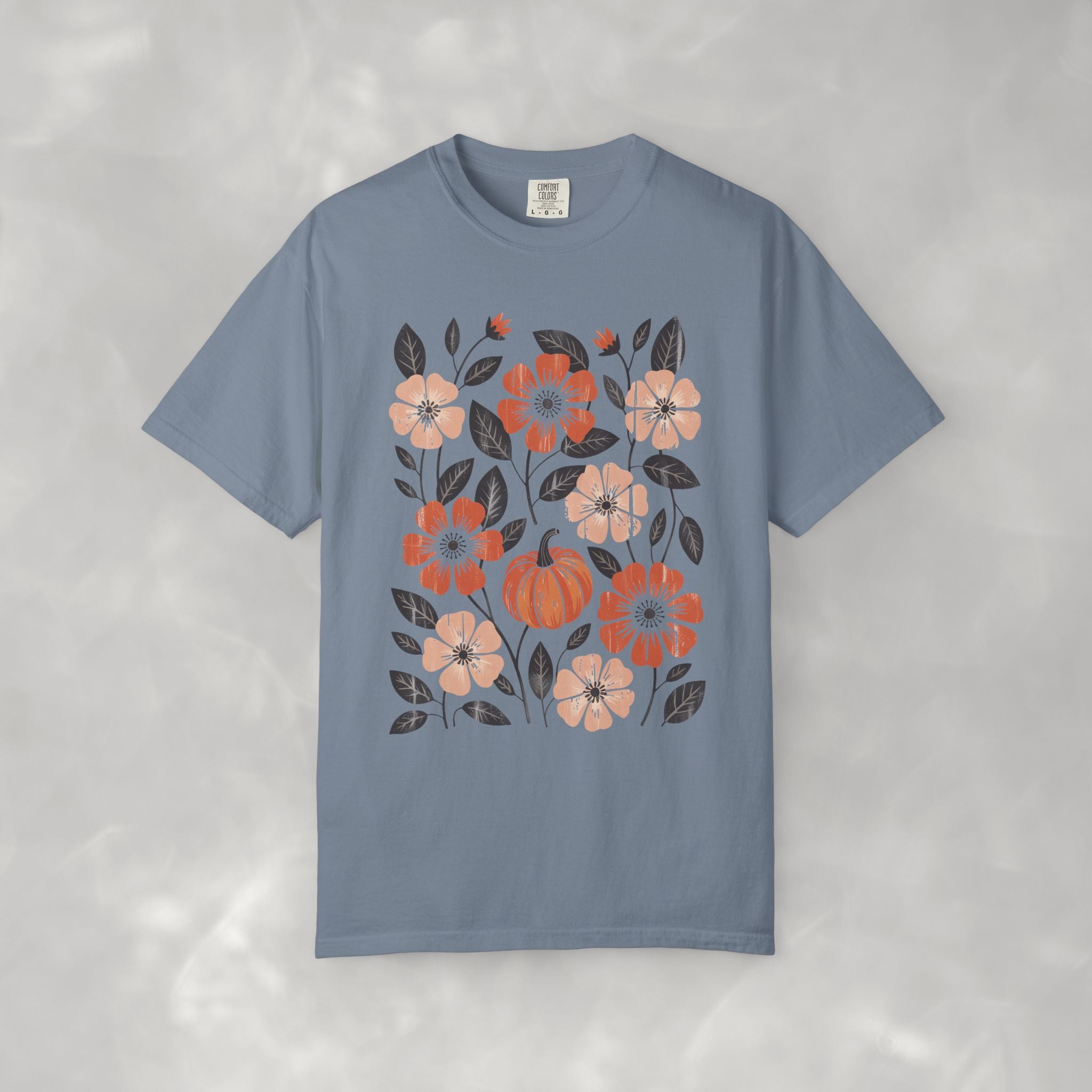 Boho Autumn, Vintage Fall Comfort Colors Tee