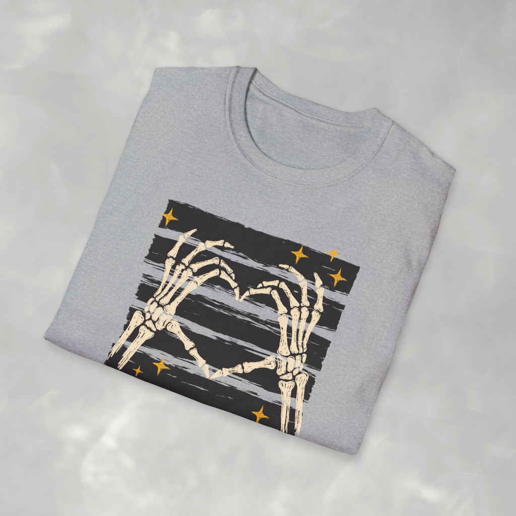 Spooky Skeleton Hands, Cute Halloween Gildan Unisex Softstyle T-Shirt