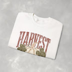 Autumn Harvest, White Pumpkin Retro Gildan Unisex Heavy Blend™ Crewneck Sweatshirt