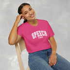 Speech Vibes Gildan Unisex Softstyle T-Shirt for SLP, SLPA, Speech Therapy
