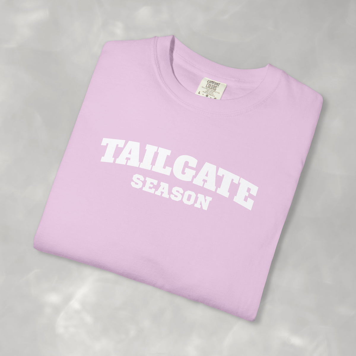 Tailgate Season, Football Game Day Unisex Comfort Colors Tee for Men and Women