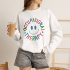 Occupational Therapy, Cute Playful Smile, OT, COTA Gildan Unisex Heavy Blend™ Crewneck Sweatshirt