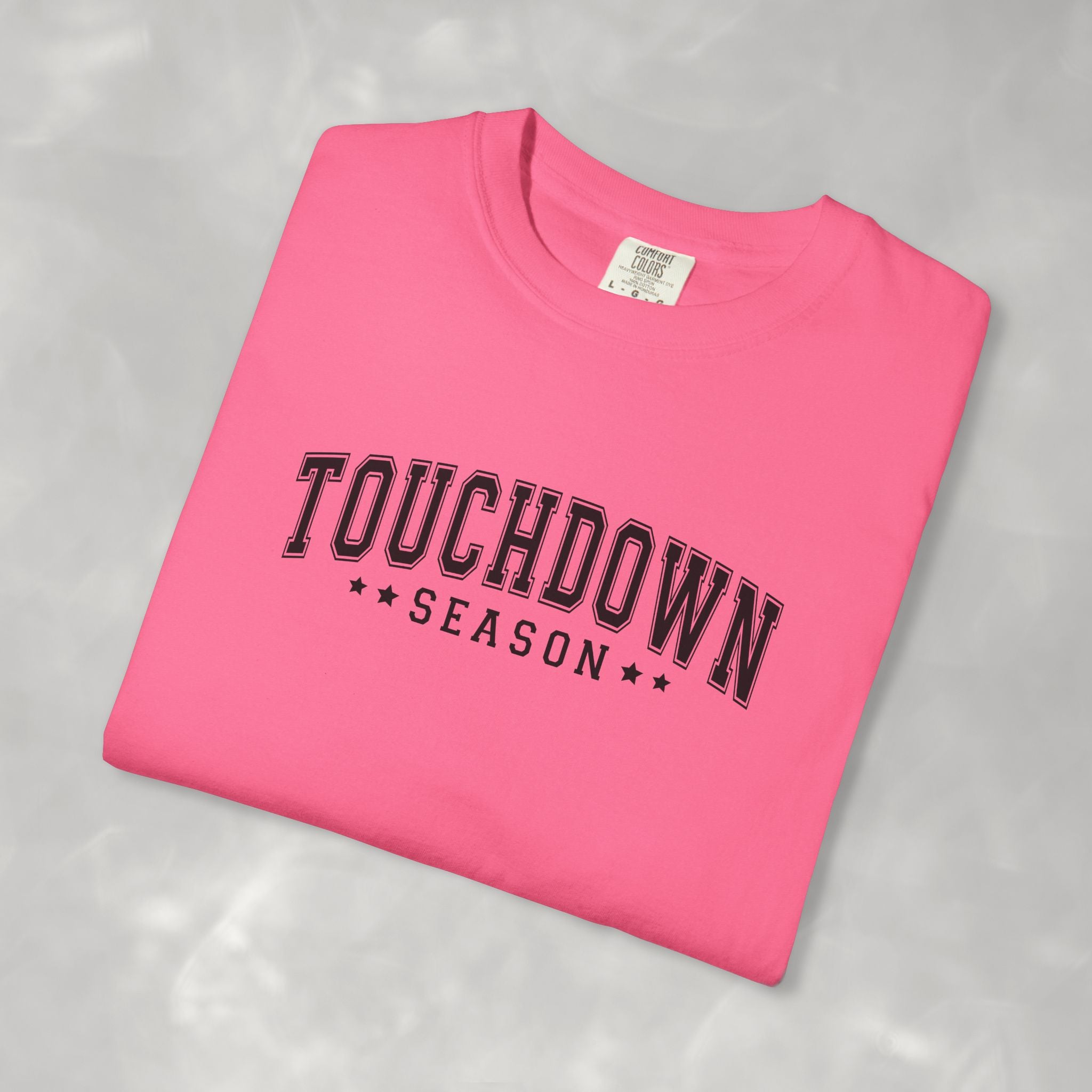Touchdown Season, Unisex Football Comfort Colors Tee