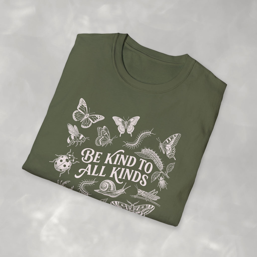Be Kind to All Kinds, Inclusion Awareness Gildan Unisex Softstyle T-Shirt