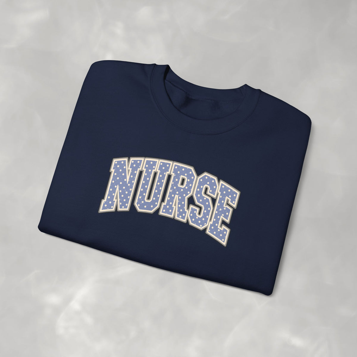 Nurse Vasity Polka Dot Gildan Unisex Heavy Blend™ Crewneck Sweatshirt