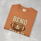 Funny Bend And Snap Football Comfort Colors Tee for Women