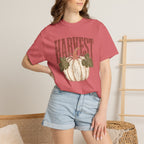 Autumn Harvest, White Pumpkin Retro Comfort Colors Tee