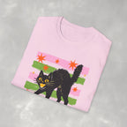 Spooky, Cute Black Cat, Halloween Gildan Unisex Softstyle T-Shirt