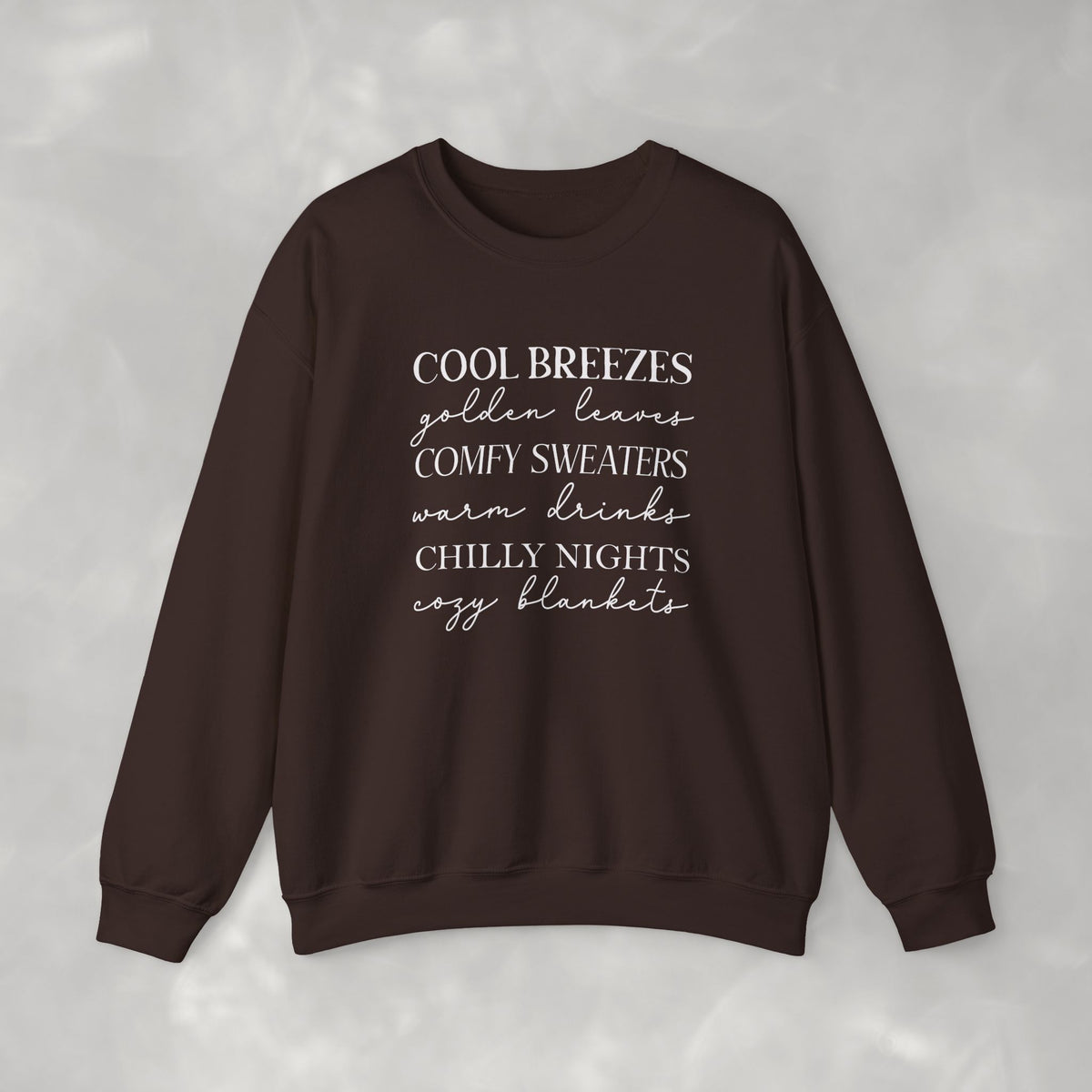Autumn Vibes Gildan Unisex Heavy Blend™ Crewneck Sweatshirt for Fall, Thanksgiving, Festive