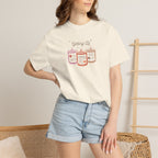 Getting Lit Funny Fall Candle Comfort Colors Tee