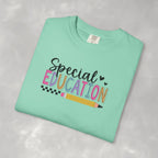 Special Education Comfort Colors Unisex Garment-Dyed T-shirt for Teachers, Educators, Paraprofessionals