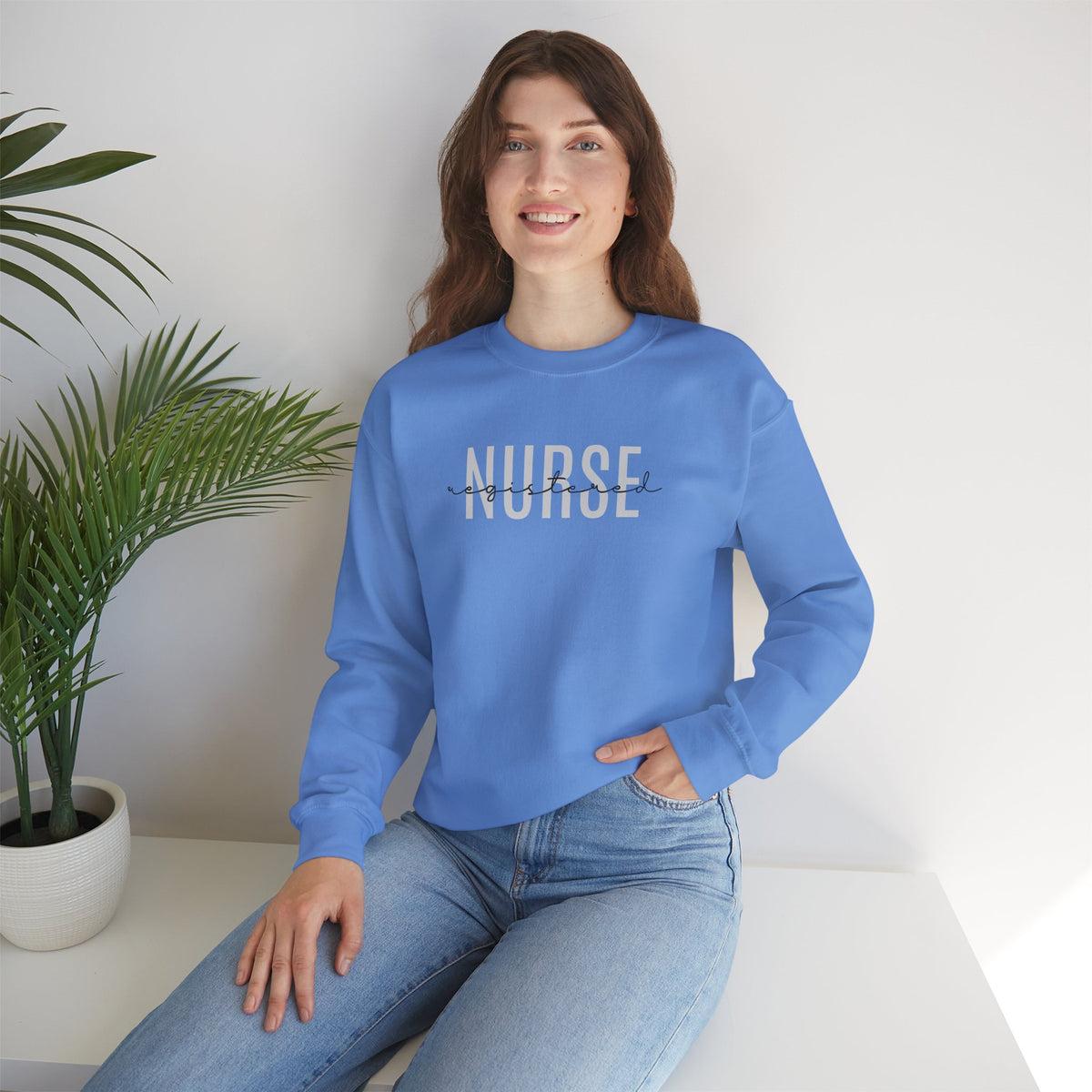 Registered Nurse Gildan Unisex Heavy Blend™ Crewneck Sweatshirt