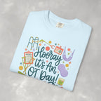 Hooray It's an OT Day, Cute, Playful, Pediatric Occupational Therapy, OTR, COTA Comfort Colors Tee