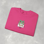 You Can Do It, Cute Motivational Frog Unisex Heavy Blend™ Crewneck Sweatshirt for OT, PT, Speech Therapist