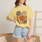 Retro Fall, Autumn Pumpkin Comfort Colors Tee