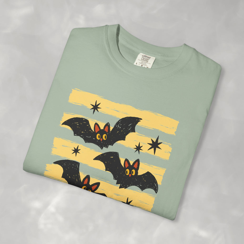 Cute Halloween Bats, Unisex Comfort Colors Tee