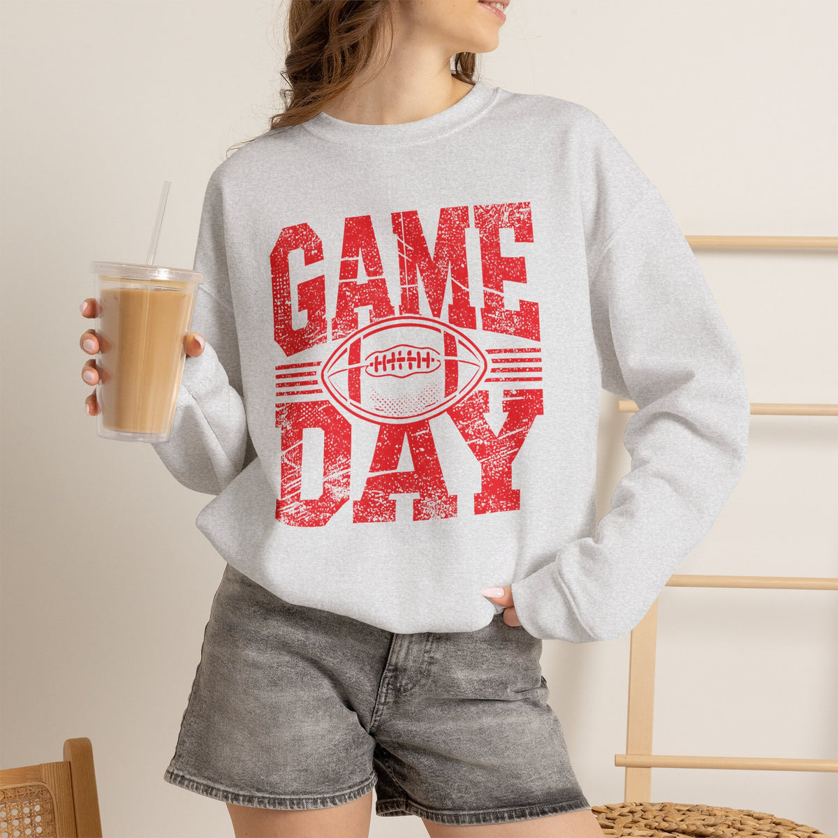 Game Day, Football Team Gildan Unisex Heavy Blend™ Crewneck Sweatshirt
