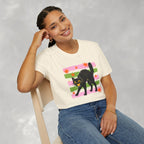 Spooky, Cute Black Cat, Halloween Gildan Unisex Softstyle T-Shirt