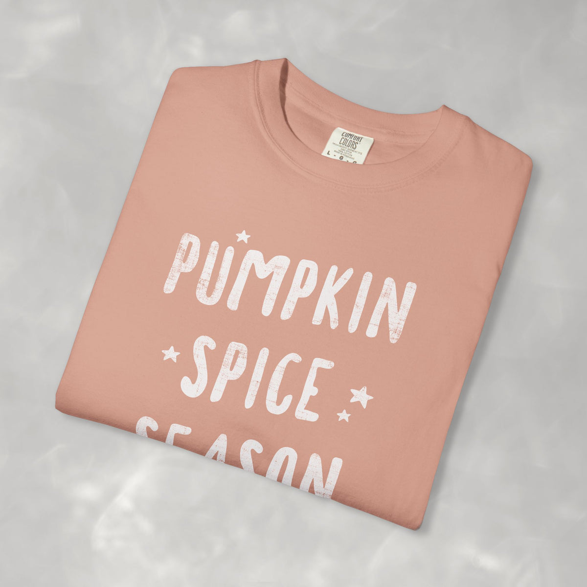 Pumpkin Spice Season Comfort Colors Unisex Garment-Dyed T-shirt