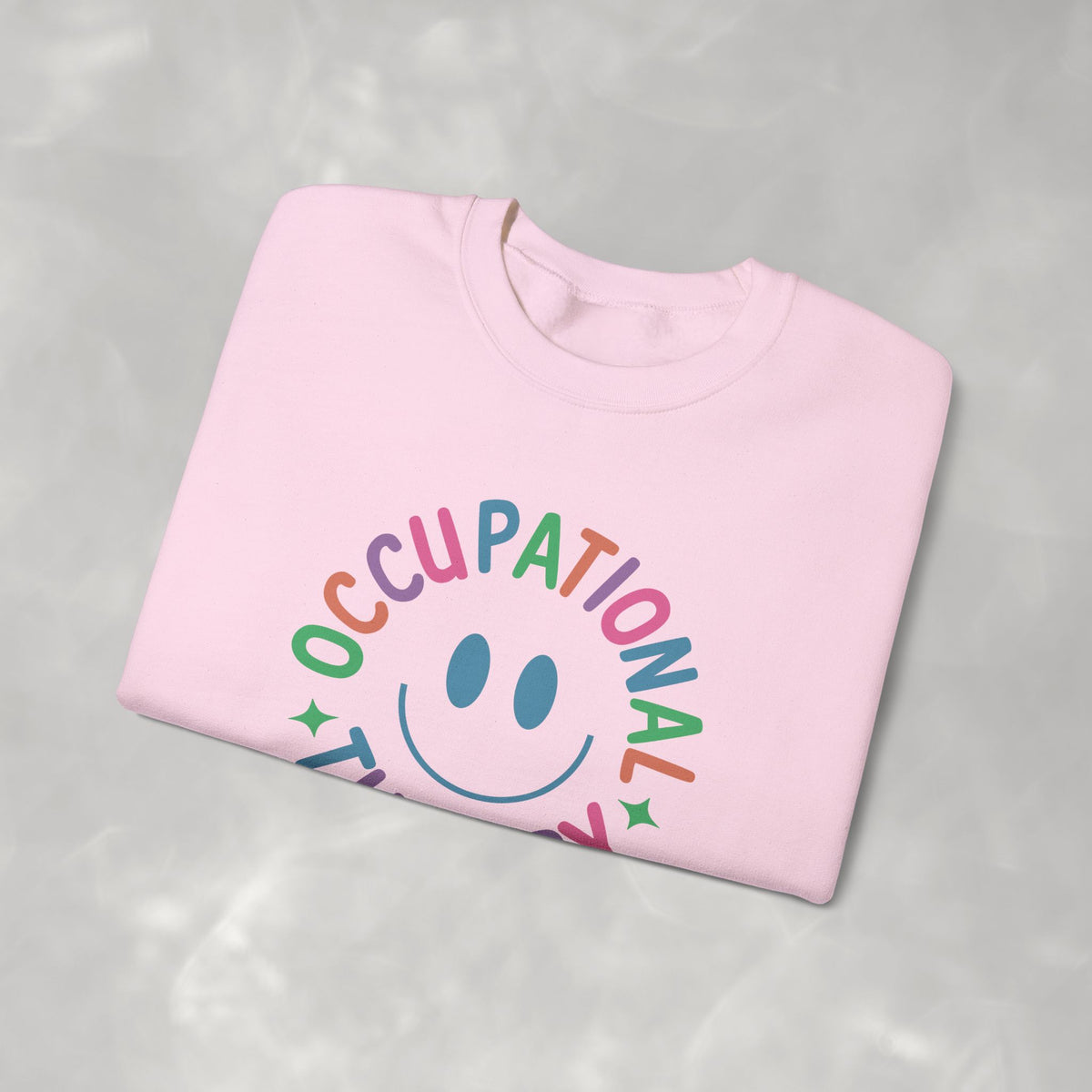 Occupational Therapy, Cute Playful Smile, OT, COTA Gildan Unisex Heavy Blend™ Crewneck Sweatshirt
