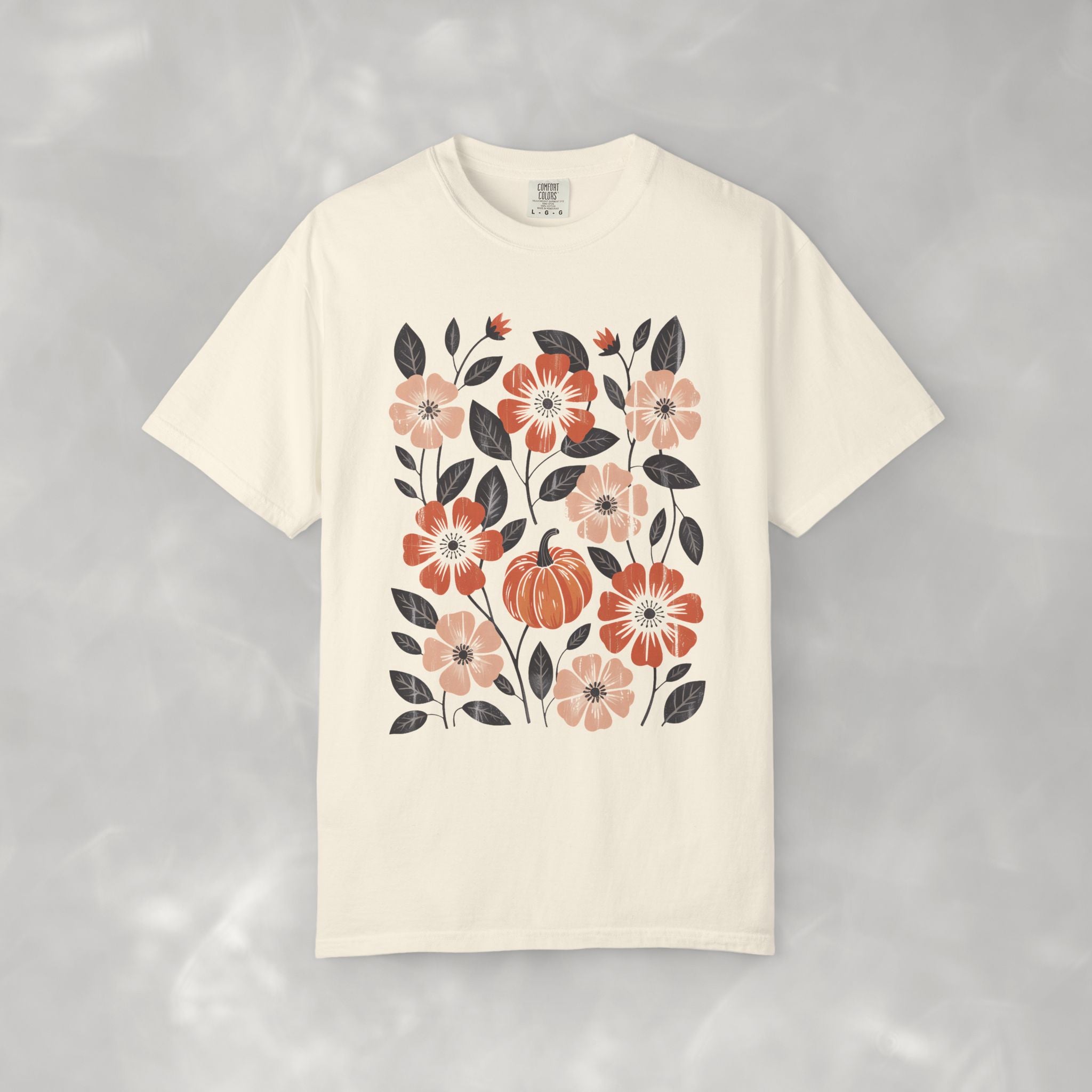 Boho Autumn, Vintage Fall Comfort Colors Tee