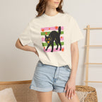Spooky, Cute Black Cat, Halloween Comfort Colors Tee Unisex