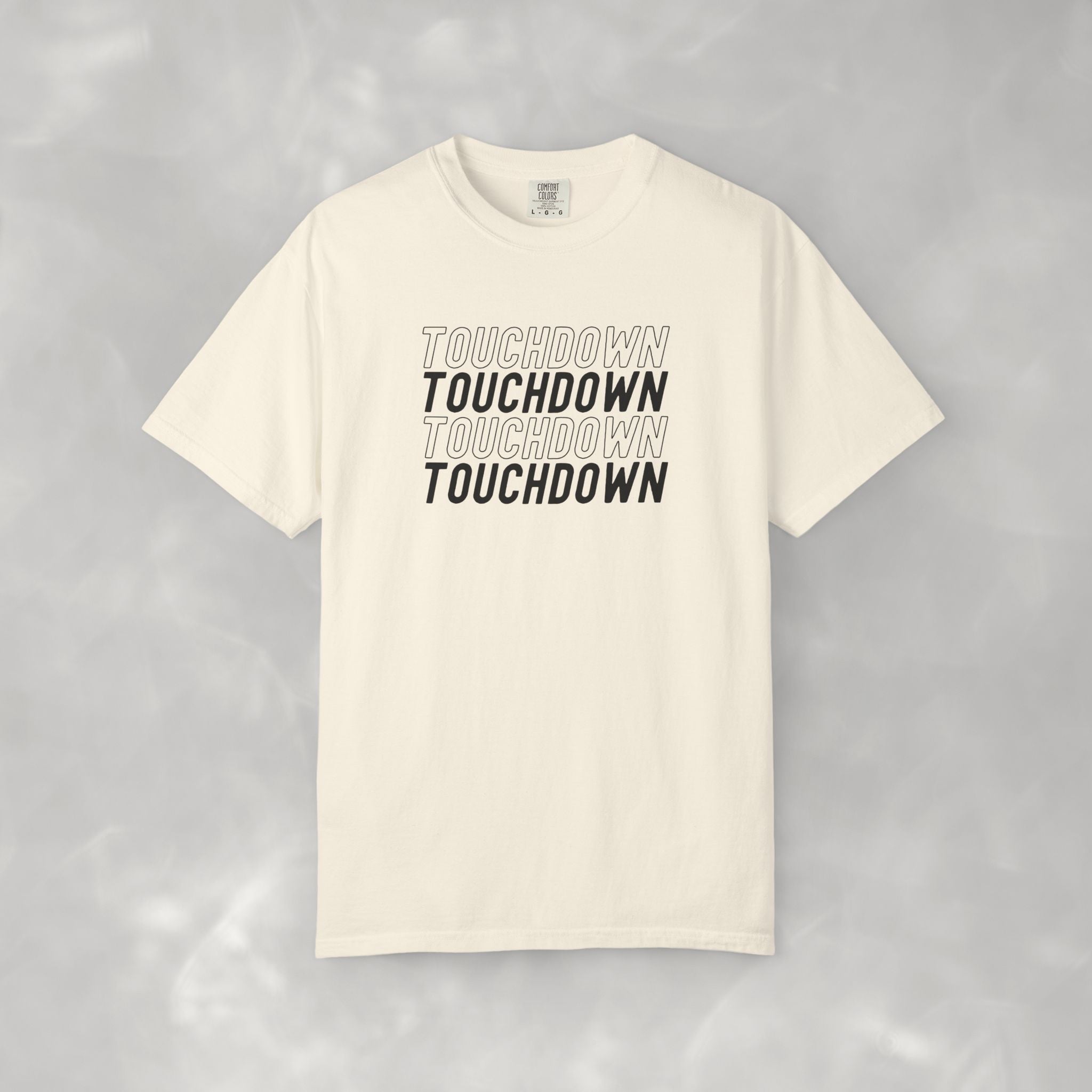 Touchdown Unisex Football Comfort Colors Tee