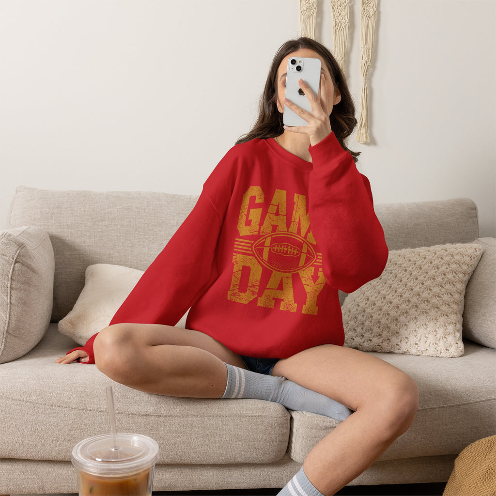 Game Day, Football Team Gildan Unisex Heavy Blend™ Crewneck Sweatshirt