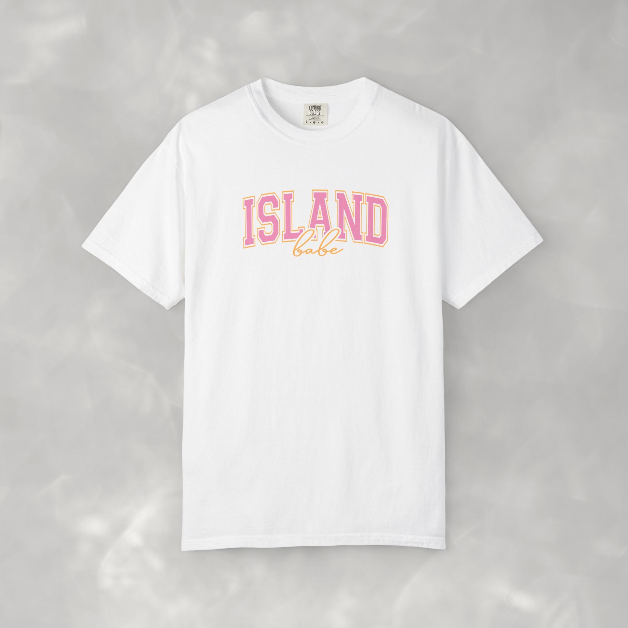 Island Babe, Cute Summer, Beach, Vacation Comfort Colors Tee