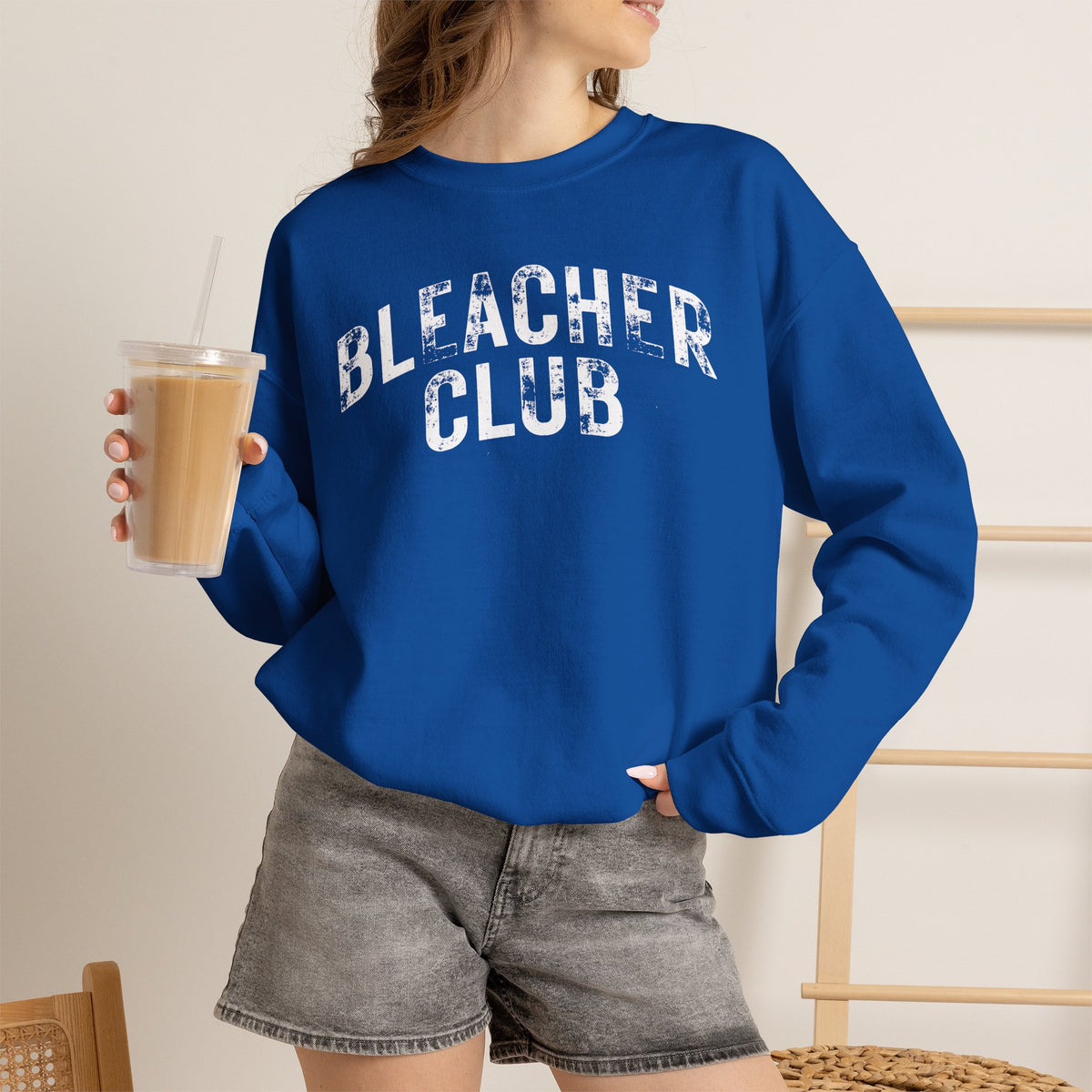Bleacher Club, Funny Unisex Heavy Blend™ Crewneck Sweatshirt for Sports Parents, Family