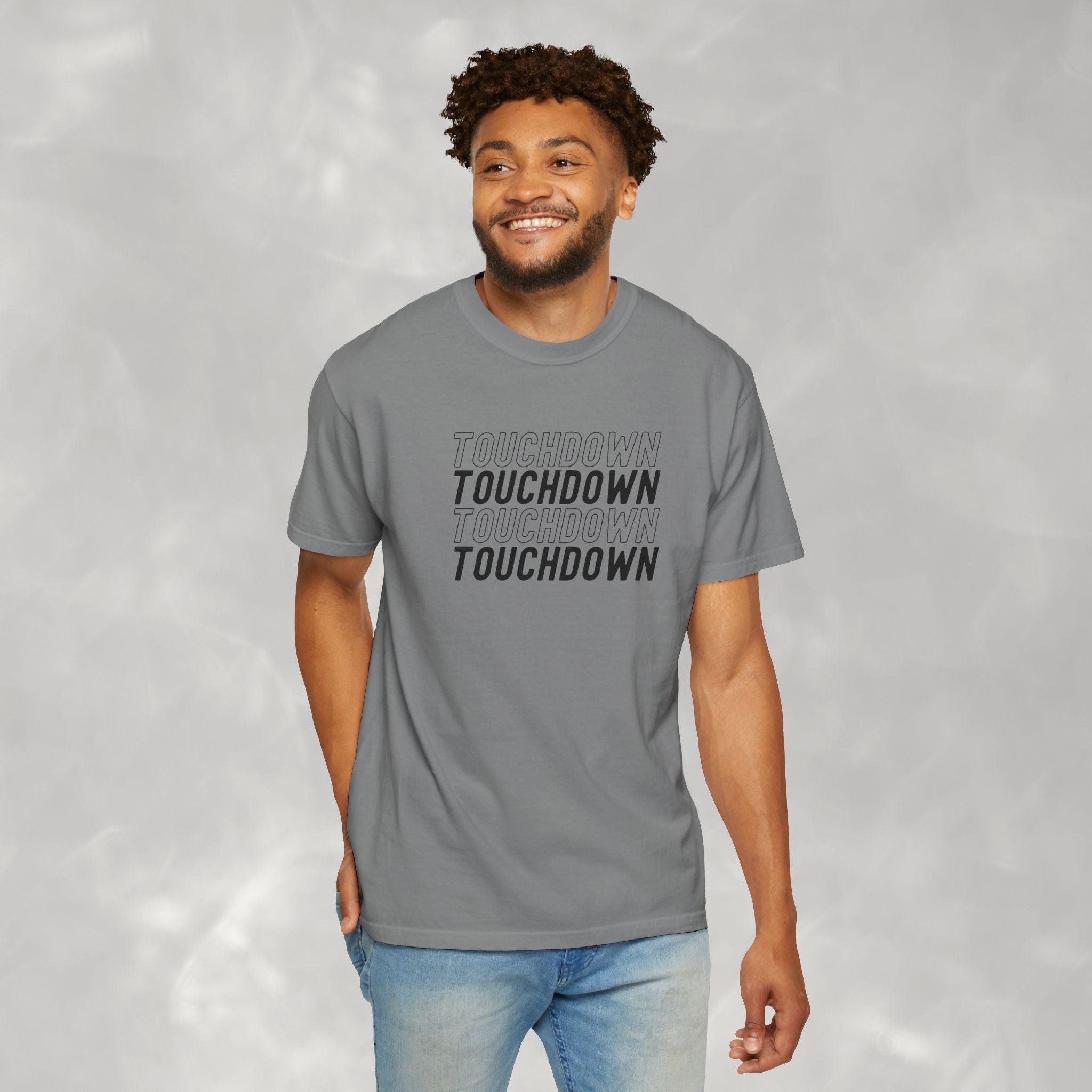 Touchdown Unisex Football Comfort Colors Tee