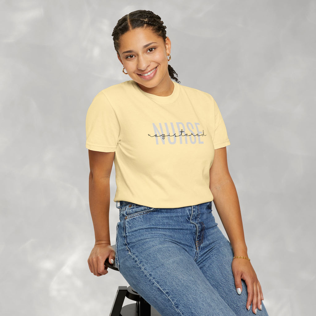 Registered Nurse Comfort Colors Unisex Garment-Dyed T-shirt for Men and Women