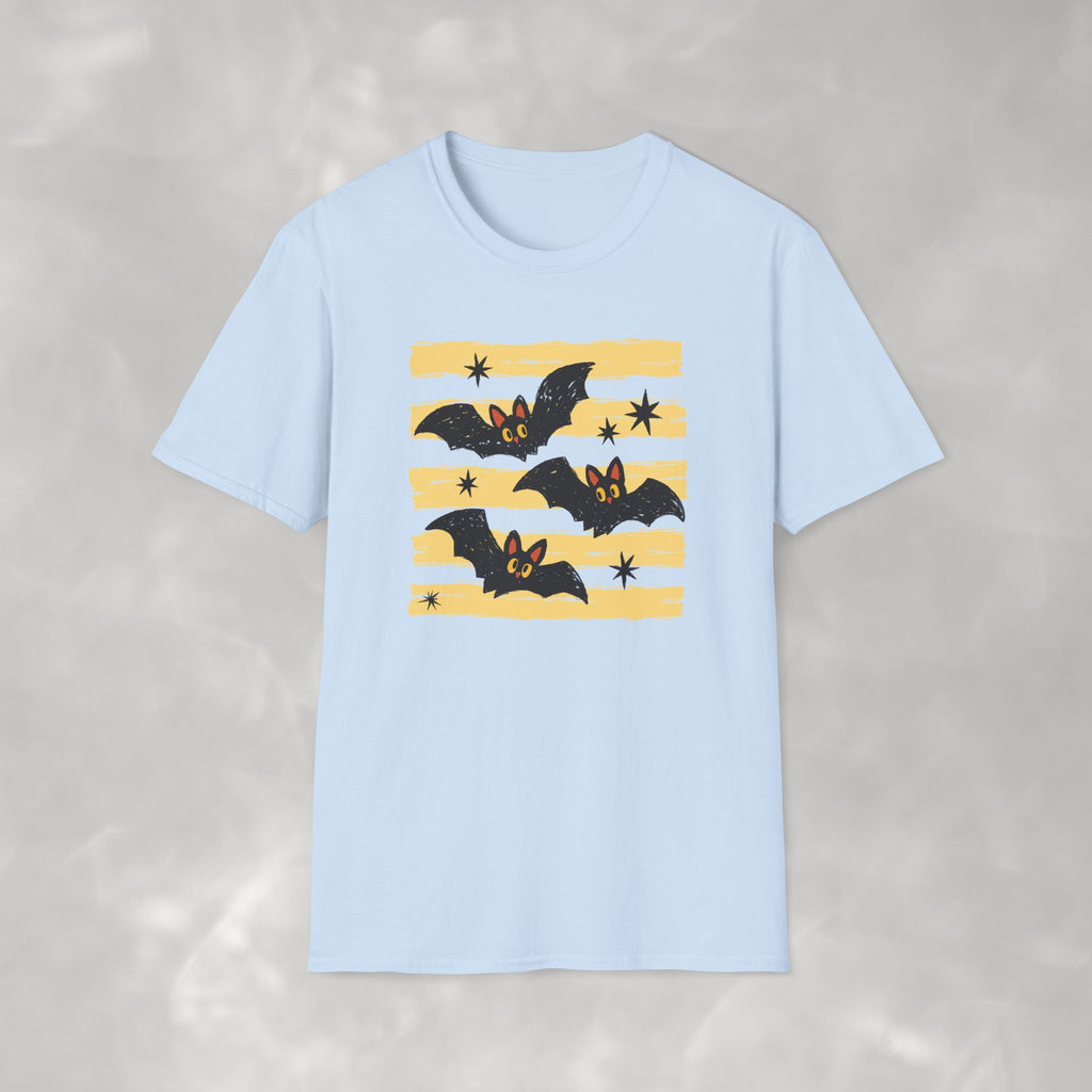 Cute Halloween Bats, Gildan Unisex Softstyle T-Shirt