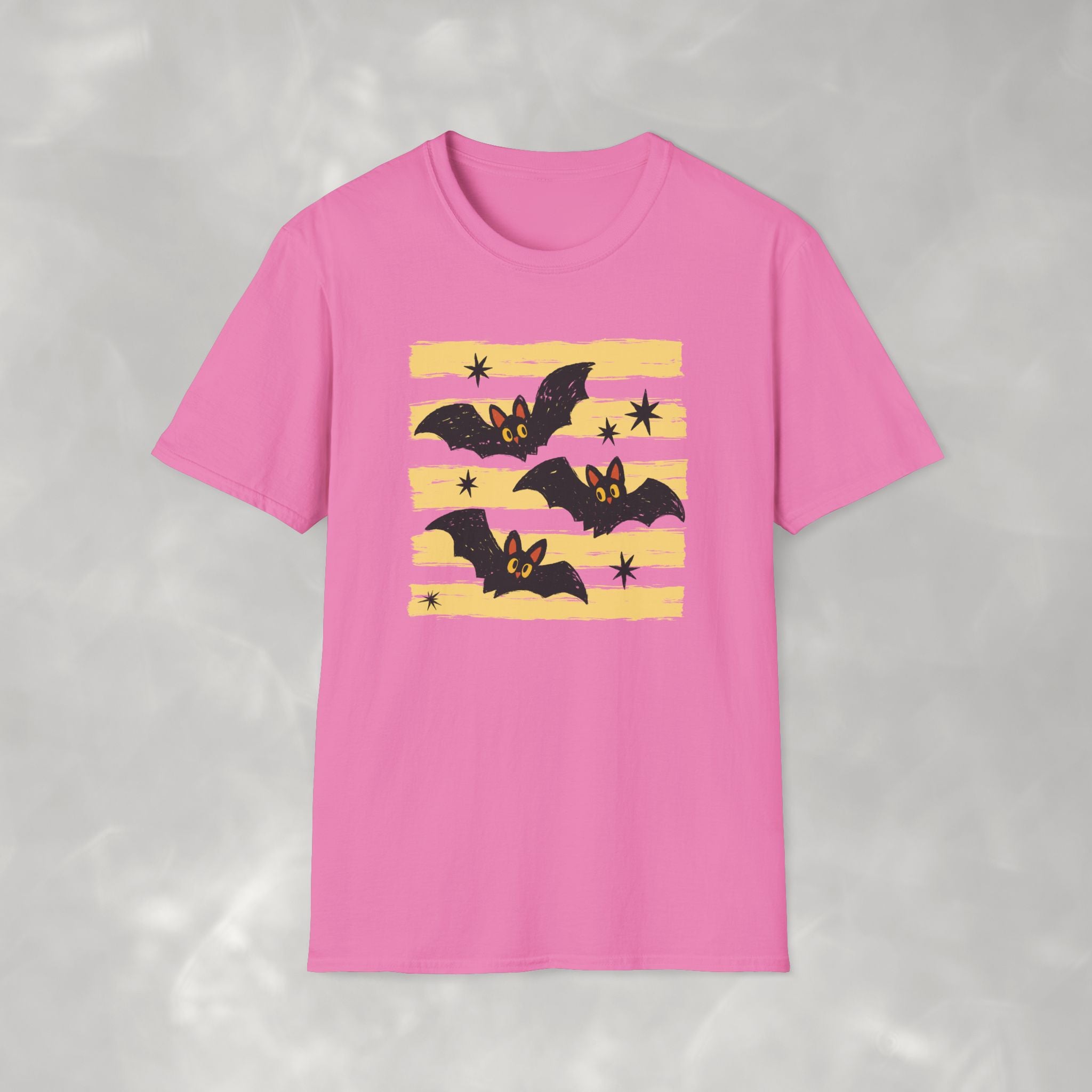 Cute Halloween Bats, Gildan Unisex Softstyle T-Shirt