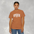 Speech Vibes, Unisex Comfort Colors Tee for SLP, SLPA, Speech Therapy