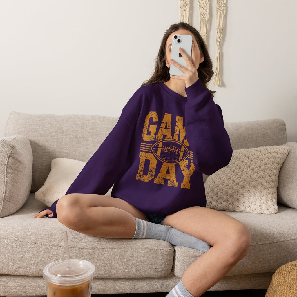 Game Day, Football Team Gildan Unisex Heavy Blend™ Crewneck Sweatshirt