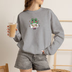 You Can Do It, Cute Motivational Frog Unisex Heavy Blend™ Crewneck Sweatshirt for OT, PT, Speech Therapist