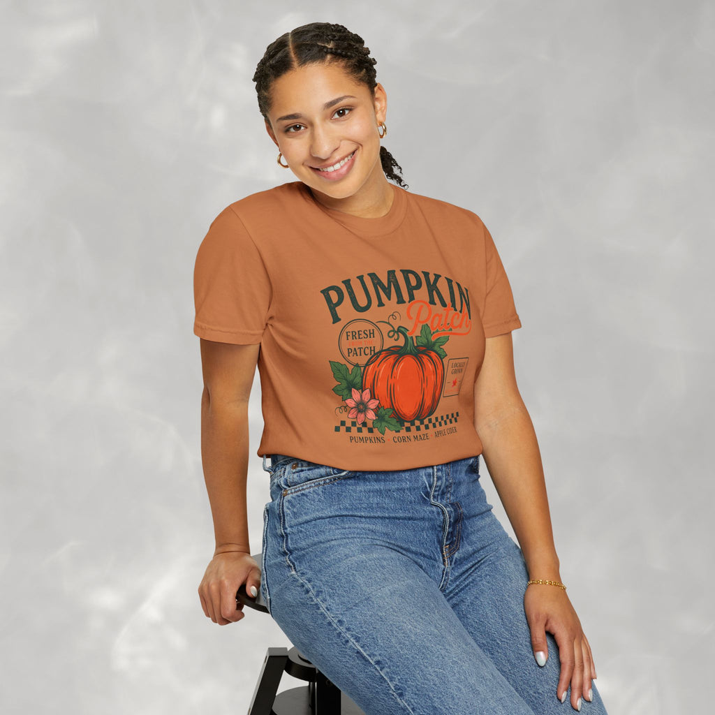 Pumpkin Patch Comfort Colors Tee