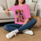 Spooky Black Cats and Jack-O-Lanterns, Gildan Unisex Softstyle T-Shirt