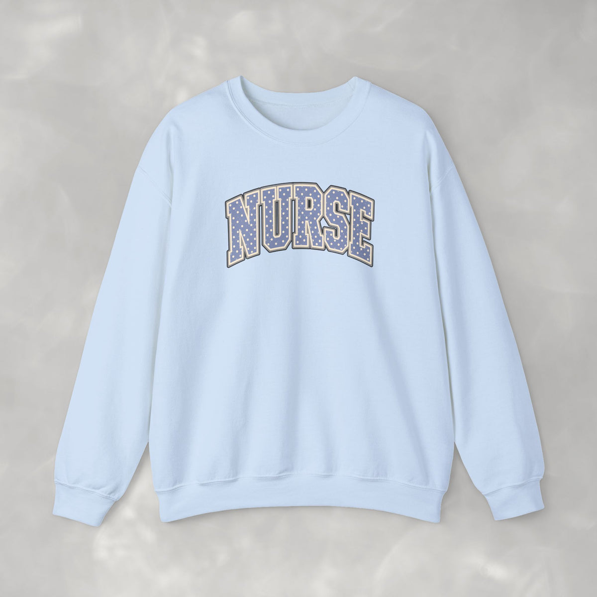 Nurse Vasity Polka Dot Gildan Unisex Heavy Blend™ Crewneck Sweatshirt