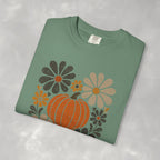 Retro Fall, Autumn Pumpkin Comfort Colors Tee