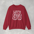 Let's Go Eagles, Eagles Sports, Team Spirit Gildan Unisex Heavy Blend™ Crewneck Sweatshirt