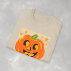 Happy Jack-O-Lantern, Striped Halloween Gildan Unisex Softstyle T-Shirt