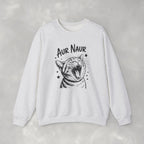 Aur Naur (Oh No) Funny Cat Lover Unisex Heavy Blend™ Crewneck Sweatshirt