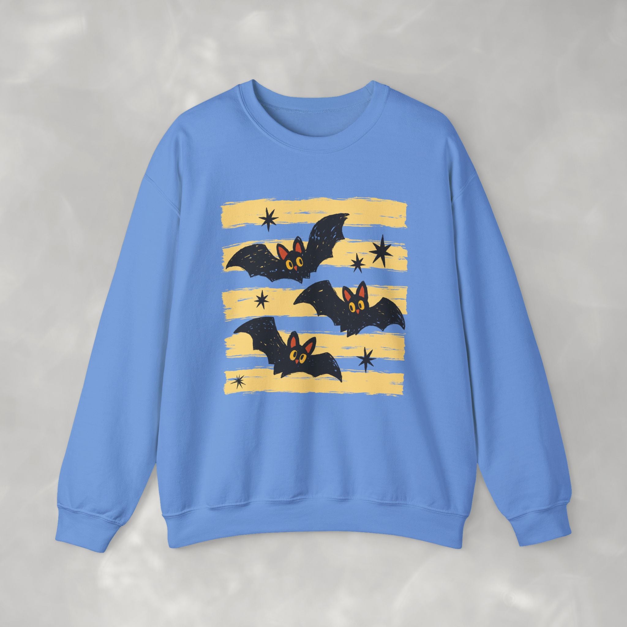 Cute Halloween Bats, Gildan Unisex Heavy Blend™ Crewneck Sweatshirt