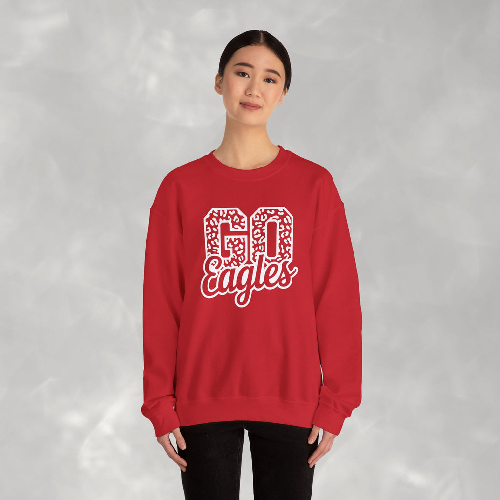 Go Eagles, Eagle Pride, Team Spirit Gildan Unisex Heavy Blend™ Crewneck Sweatshirt