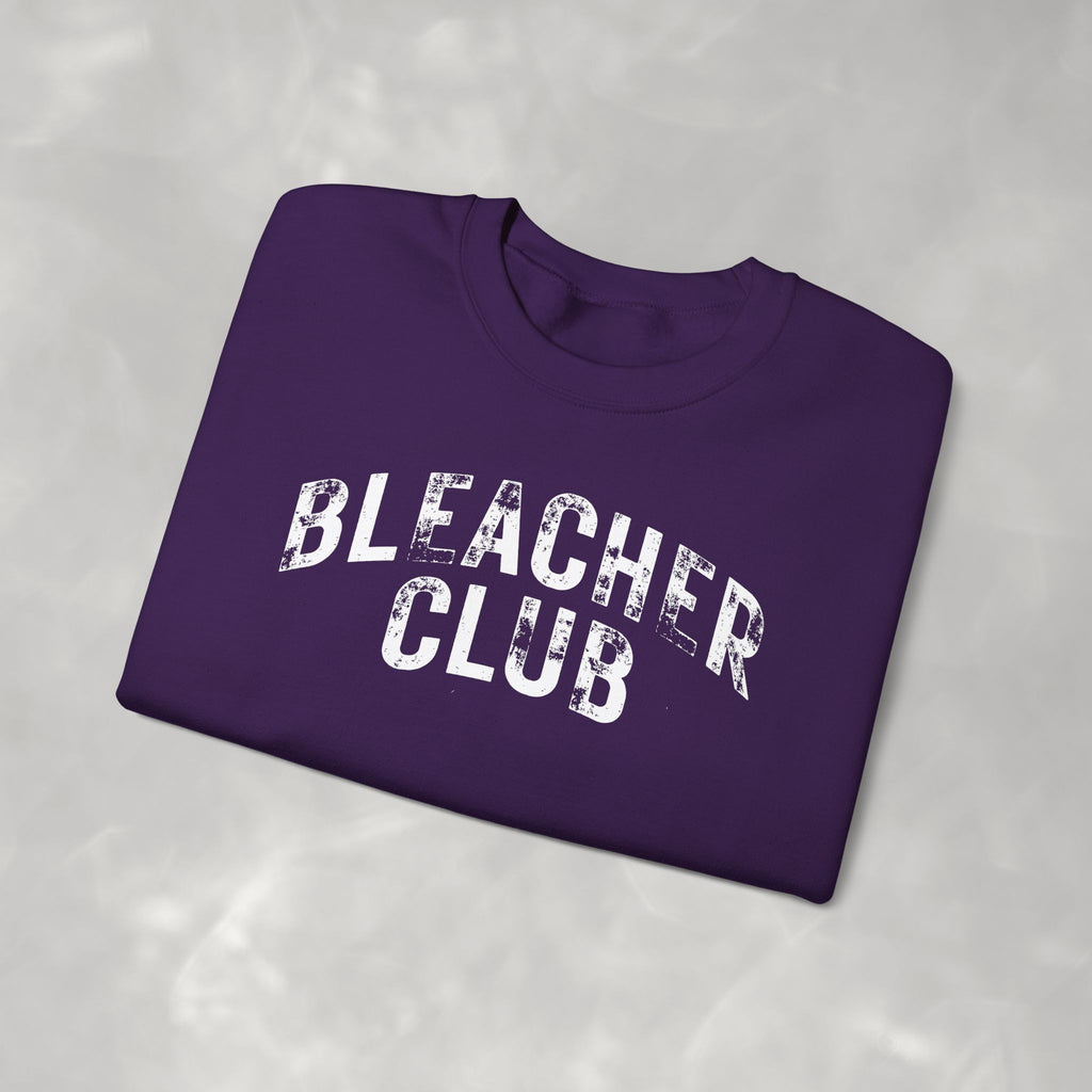 Bleacher Club, Funny Unisex Heavy Blend™ Crewneck Sweatshirt for Sports Parents, Family